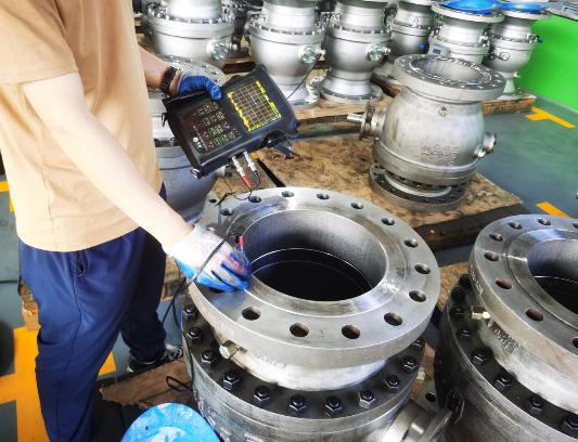 Ultrasonic examination