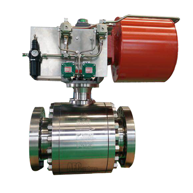 Molecular Sieve Cutting Off C-Type Ball Valve industrial valve