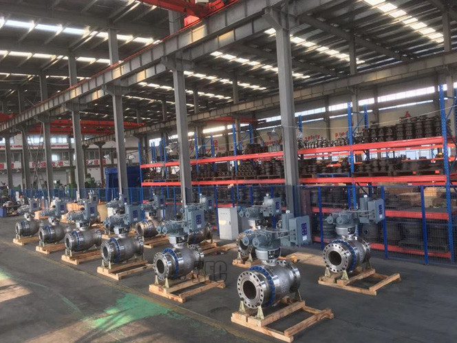 Duplex Cutting Off C-Type Ball Valve industrial valve