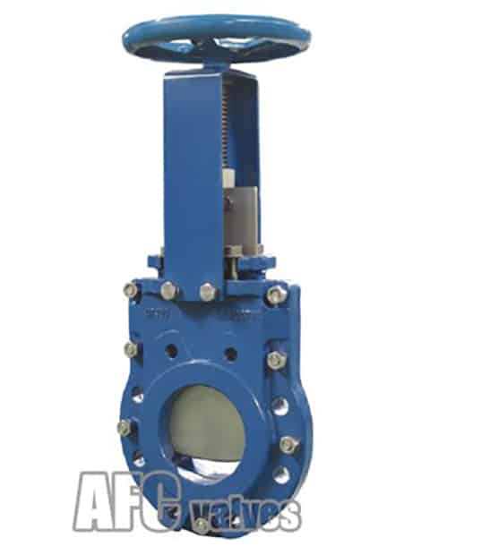Manual Knife Gate Valve Flanged industrial valve