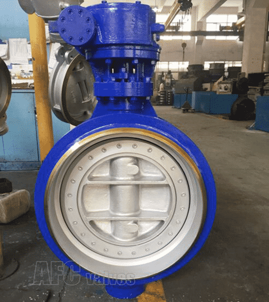 Triple Eccentric Butterfly Valve Butt Welded Ends industrial valve